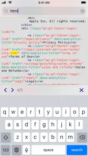 source code reader iPhone Captures Décran 3