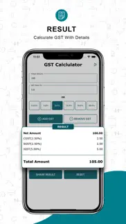 gst calculator online iPhone Captures Décran 3