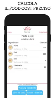 food cost italia iphone capturas de pantalla 4