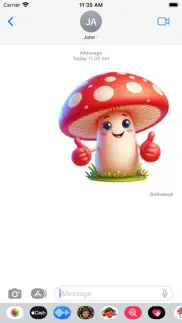 mushroom stickers iphone images 4