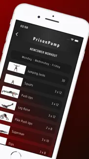 prisonpump - prison workouts iphone capturas de pantalla 4