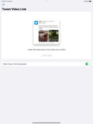 tweet video links for twitter iPad Captures Décran 3