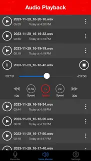voice recorder lite: record hd iphone images 2