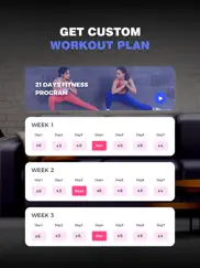 fitness & workout for women ipad resimleri 2