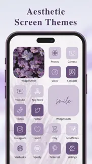 colorful widget- screen theme iphone capturas de pantalla 1