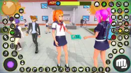 anime school girl life game iphone images 1