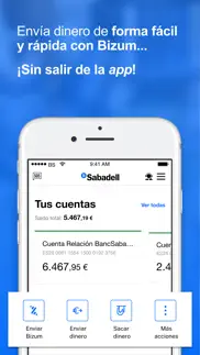 app banco sabadell iphone capturas de pantalla 3