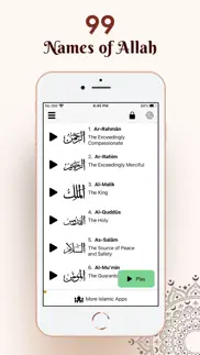 99 names of allah and audio iphone bildschirmfoto 1
