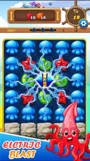 ocean king match 3 puzzle iphone capturas de pantalla 2