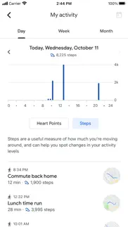 google fit: activity tracker iphone images 2