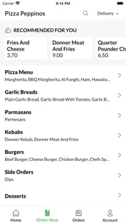 pizza peppinos iphone capturas de pantalla 3