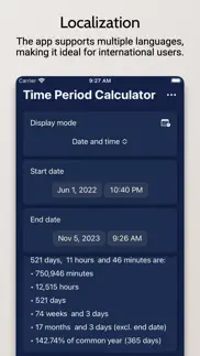 timespan calculator iphone images 1