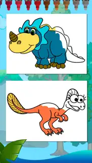 dinosaurs coloring book game iphone images 3