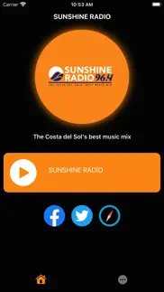 sunshine radio costa del sol iPhone Captures Décran 1