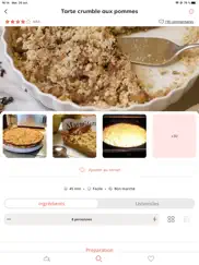 marmiton : recettes de cuisine iPad Captures Décran 2