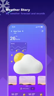 weather story - lifestyle iphone capturas de pantalla 1