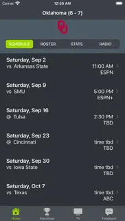 oklahoma football schedules iphone images 1