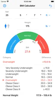 bmi calculator – weight loss iphone images 2