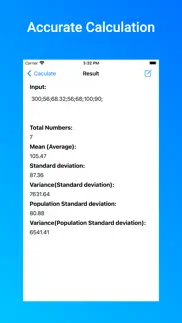 standard deviation calculate iphone resimleri 2