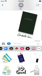 flight attendant crew stickers iphone images 3