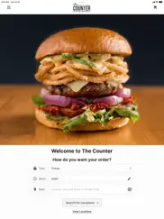 the counter burger ipad images 1
