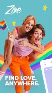 zoe: lesbian dating & chat iphone images 1