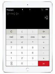 calculatrice de fractions pro iPad Captures Décran 1
