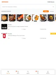 vayakos - food delivery iPad Captures Décran 2