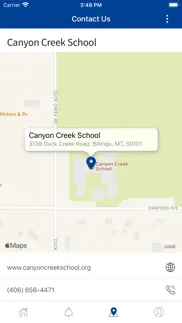 canyon creek school cougars iPhone Captures Décran 1