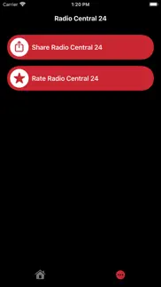 radio central 24 iPhone Captures Décran 2