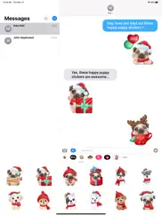 happy puppy emojis ipad capturas de pantalla 3