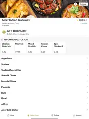 aleef indian takeaway ipad images 3