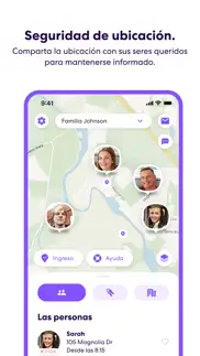 life360 buscar familia, amigos iphone capturas de pantalla 1