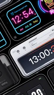 17 clock - standby widgets iphone capturas de pantalla 3