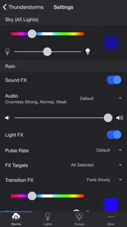 thunderstorm for lifx iphone resimleri 2