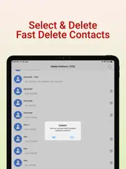 delete multiple contacts erase ipad images 3