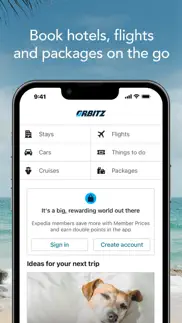 orbitz hotels & flights iphone images 1