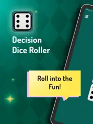 dice roller - decision maker ipad capturas de pantalla 1