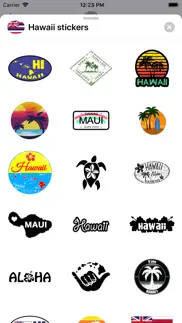 hawaii emojis - usa stickers iphone images 2