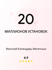 Женский календарь менструаций айпад изображения 1