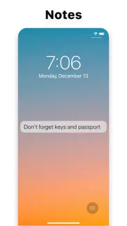 lock screen notes maker iphone images 3