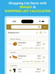 shoppe - shopping list app ipad images 3