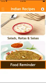 indian recipes - food reminder iphone images 3