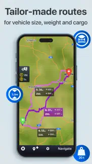 sygic truck & rv navigation iphone images 4