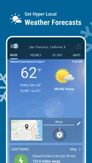 weatherbug – weather forecast iphone images 1