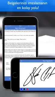 pdf belgelerini imzalayın iphone resimleri 1