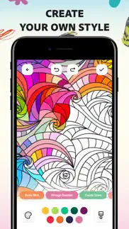 colorist - adult coloring book iphone images 1