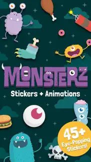 monsterz stickers iphone resimleri 1