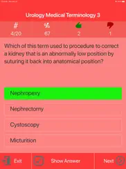 urology medical terms quiz ipad resimleri 3