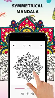 colorist - adult coloring book iphone images 4